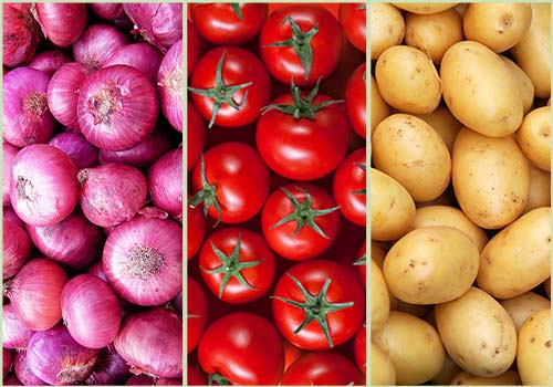 The Veggie Essentials: Onion, Potato, Tomato