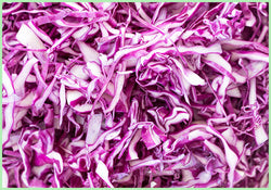 Pre-Cut Cabbage Red Shredded (Price per 250gms)
