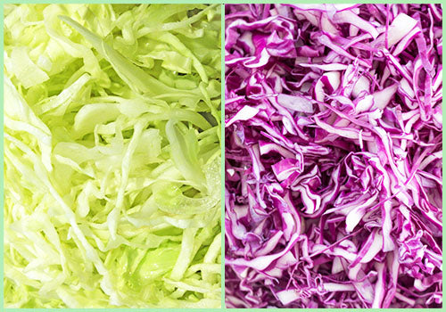 Pre-Cut Cabbage Red/China Mix (Price per 150gms)